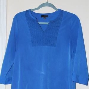 Royal Blue Bohemian Blouse